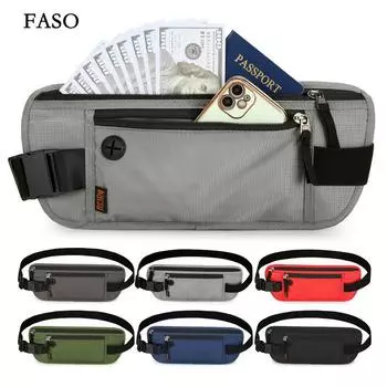 Поясная сумка унисекс, нагрудная сумка, сумка через плечо, поясная сумка на пояс, парусиновая сумка светло-серый