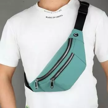 Поясная сумка женская модная поясная сумка повседневная сумка через плечо нагрудная сумка унисекс набедренная сумка водонепроницаемая дорожная поясная сумка спортивная сумка карман чёрный