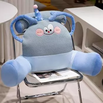 Поясничная подушка Dopamine Monster, съемная и моющаяся, с ледяными бобами, подходит для четырех сезонов, офисная поясничная подушка, автомобильная поясничная подушка 40*60cm