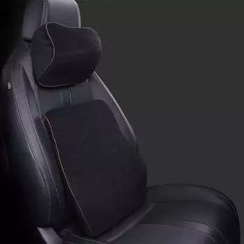 Подушки для поясничной поддержки для офисного кресла, автомобиля, подушка для спины из пены с памятью для облегчения боли в спине, для осанки, большие подушки для спины