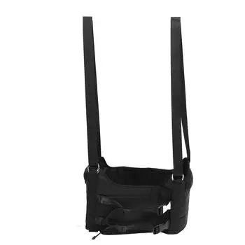 Поясничный ремень для вытяжения с застежкой-липучкой снимает дискомфорт, расслабляет и обеспечивает комфортную декомпрессию. S