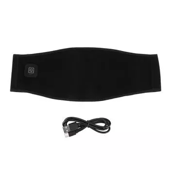 Поясной пояс с подогревом USB, 3 уровня регулировки температуры, поясничный бандаж с подогревом для зимы