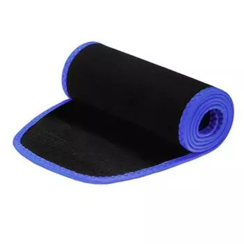 Поясной пояс Wrap, комплект для похудения, сжигатель жира, поддержка поясницы и поясницы One Size синий