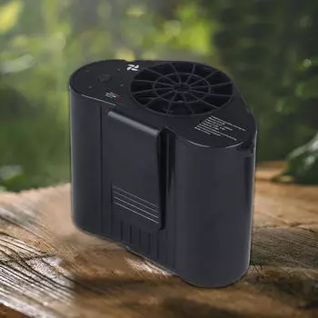 Поясной вентилятор для талии для занятий спортом в помещении, носимый для охлаждения, портативный для работы на открытом воздухе, зарядка через USB, езда на велосипеде