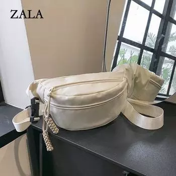 Поясные сумки для женщин, нейлоновая поясная сумка, женские поясные сумки через плечо, нагрудная сумка, сумки, универсальная поясная сумка-мессенджер 30x9x15cm розовый