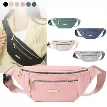 Поясные сумки для женщин, поясная сумка для отдыха, сумки через плечо, нагрудные сумки, универсальные поясные сумки-мессенджеры белый