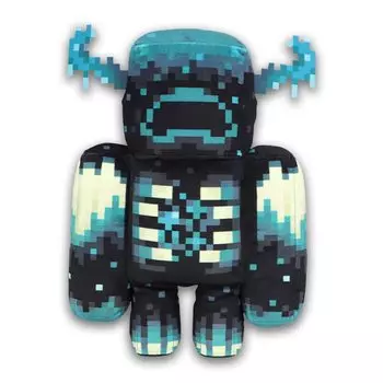 Появляется сильнейший монстр Minecraft BIG Plush Warden 35 см Официальные товары Прибл.