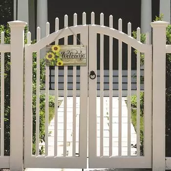 Porch Welcome Sign Rustproof Rustic Wooden Wall Arts For Wall Decor CHINA