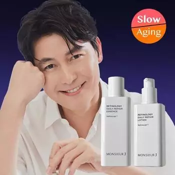[Pore Care/Jung Woo-sung PICK] Monsieur J Retinology Daily Repair (Лосьон/Эссенция) Выбирайте 1, корейская косметика Essence 170ml