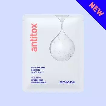 [Pore Cleaning Pack] Antitox Sparkle Clean Mask Pore Fill 1 sheet,Korean mask pack