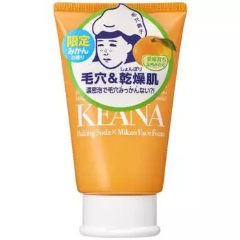 Pore ??Nadeshiko Ehime Mikan Baking Soda Foaming Face Wash