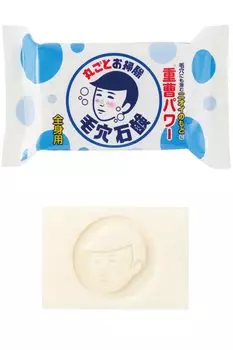 Pore Nadeshiko Пищевая сода Гладкое мыло 155 г Pore Dead Без добавок источник запаха при выпечке Освежает все Мыло для мальчиков, Запах, Кожа, Кожное сало,