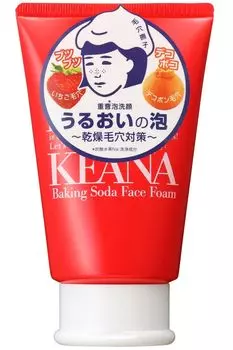 Pore Nadeshiko Пищевая сода пена для умывания лица для кератина мягкая очищающая пена для лица 100 г поры, кожное сало, пробки, ноздри, грязь, влажная, кожа,