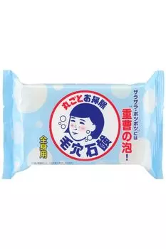Pore Nadeshiko Пищевая сода Smooth Whole Dead Pot Cooked Standard 155 г Мыло, Тело, Поры, Кожное сало, Кожа, Без добавок, Мыло, Вес