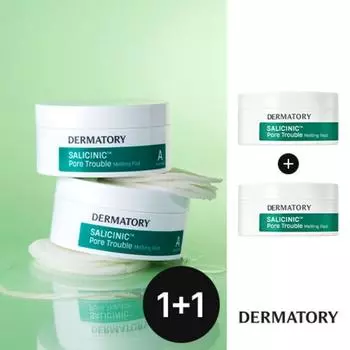 [Pore/Sebum Management] Dermatory Salicinic Pore Trouble Melting Pads 30 sheets, 2 pieces, 2 pieces