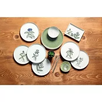 Porland 04POR034357 Green Days Набор для завтрака из 30 предметов на 6 персон