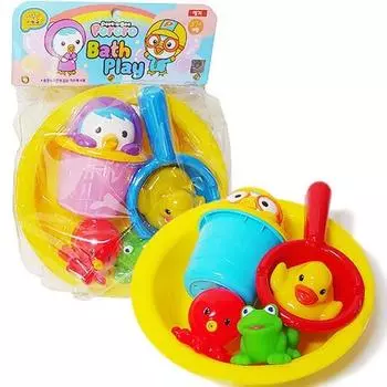 Pororo Bath Play, корейские игрушки для ванны