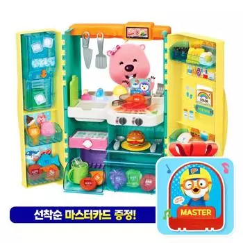 Pororo Chatting Refrigerator + Master Card, корейские игрушки