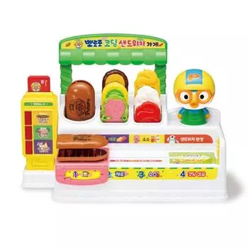 Pororo Coding Sandwich Shop, корейские игрушки