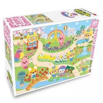 Pororo Jigsaw Puzzle World City Tour, популярные корейские головоломки