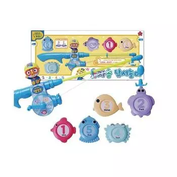 Pororo Number Song Рыбалка Игра, Корейские игрушки