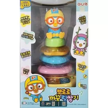 Pororo Peekaboo Ring Stacking, корейские детские товары