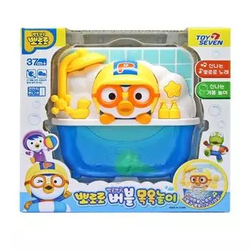 Пороро пузырьковая ванна играет корейские детские игрушки