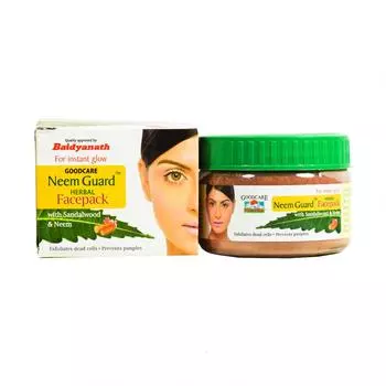 Порошковая маска для лица с Нимом (50 г), Neem Guard Herbal Facepack, Baidyanath 7.5
