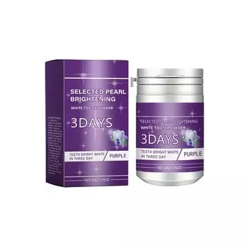 Порошок для отбеливания зубов обладает отбеливающим эффектом, который эффективен для удаления глубоких пятен и может быстро отбеливать порошок для чистки зубов One Size