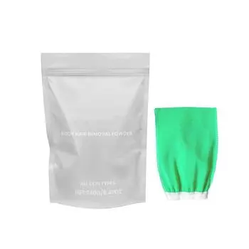 Порошок для удаления волос на теле Порошок для удаления волос для женщин и мужчин Натуральные ингредиенты Без стимуляции One Size