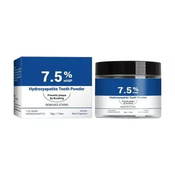 Порошок для ухода за зубами бережно очищает зубы от пятен, обеспечивая им длительную свежесть и чистоту One Size