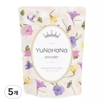 Порошок для ванн Yunohana, 300г, 5 шт.