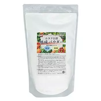 Порошок для запекания из ракушек гребешков Аомори 1 кг Для мытья овощей и чистки (1000г) (1 кг мешок)