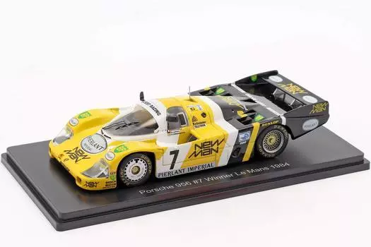 Porsche 956L Mini Car гонка 24 часа Ле-Мана 1984 года победитель TEAM NEWMAN JOEST RACING N7 1/43 [Предмет]