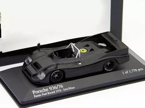 Porsche test car Paul Ricard 1976 [MINICHAMPS/Minichamps] 1/43 936/76 чёрный