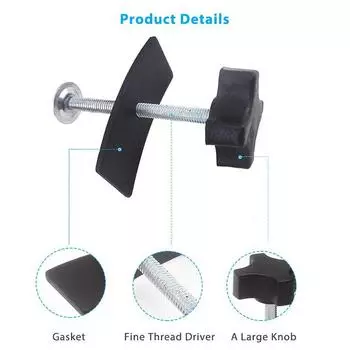 Поршневой компрессор, дисковый тормоз, разбрасыватель колодок, сепаратор, суппорт, инструмент для ремонта автомобиля чёрный