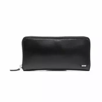 (Портье) Длинный кошелек PORTER с круглой молнией 110-02968 1. черный