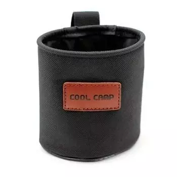 Portable Camping Chair Cup Holder Adjustable Water Bottle Holder New Beach Chair Accessory