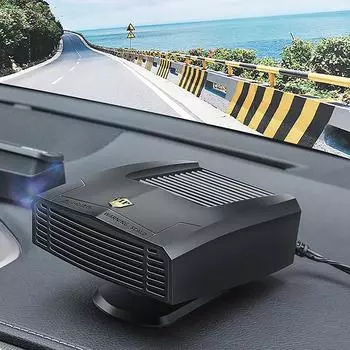 Portable Car Heater 600W Electric Heater Defrosting Defogger 360° Rotation Suitable For Makita 18V Battery (Without Battery) красный