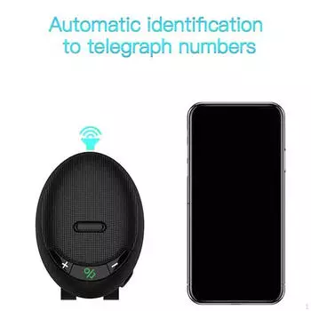 Portable Car Speakerphone Audio Receiver Sun Visor Mounted Versatile Lightweight Intelligent Noise