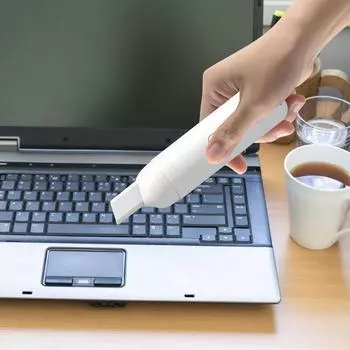 Portable Car Vacuum Portable Car Vacuum USB Charging Dust Cleaner Wireless Household Portable Home Appliances Car Cleaning For белый