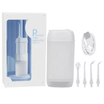 Портативный ирригатор для полости рта, беспроводной очиститель зубного налета, 3 режима, водонепроницаемый очиститель зубов