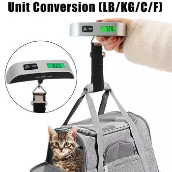 Portable Digital LCD Display Travel Luggage Weight Scale Weight Balance Tool Mini Electronic Digital Scale 50kg/110lb