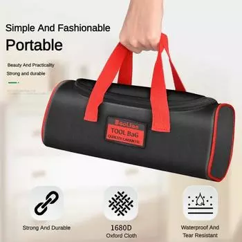 Portable Electrician and Woodworking Tool Handbag Multi-functional Waterproof Oxford Cloth Professional Repairman Storage Bag