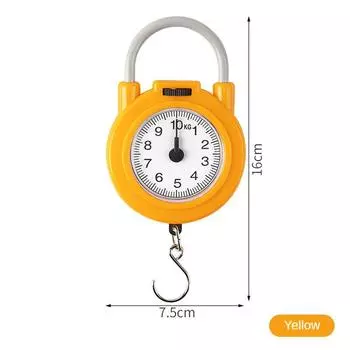 Portable Electronic Scale High-precision Kitchen Scale Convenient Spring Scale Small Household Food Scale With Iron Hook Scale