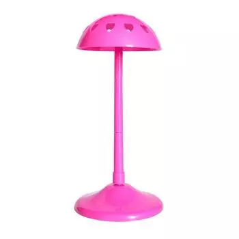 Portable Freestanding Hat Holder Detachable Wig Head Holders Hair Drying Plastic Wig Stands Shop
