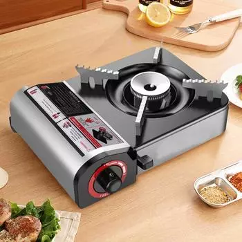 Portable Gas Stove Adjustable Butane Camping Stove Windproof Single-Burner Butane Stove Camping Accessories CHINA