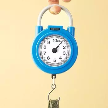 Portable Hanging Mechanical Scale Fish Luggages Kitchen Scale Hanging High Precision Digital Hand Held Spring Scale жёлтый