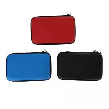 Portable Hard Carry Case Bag for Nintendo 3DS XL LL with Strap Features durable all around zippe Pouch Compatible with 3DS XL LL синий