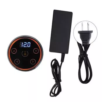 Portable High Power LCD Digital Display Tattoo Machine Power Supply US Plug